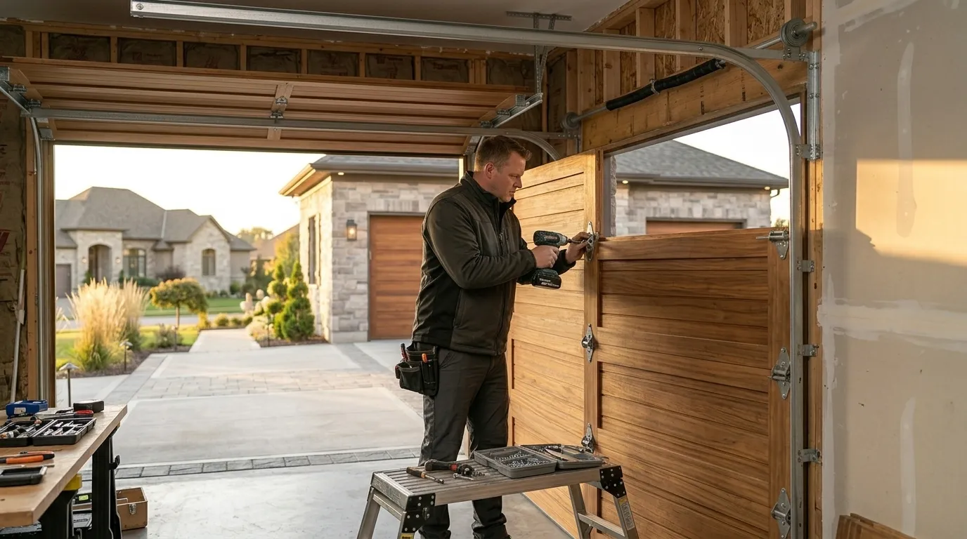 Commercial garage doors