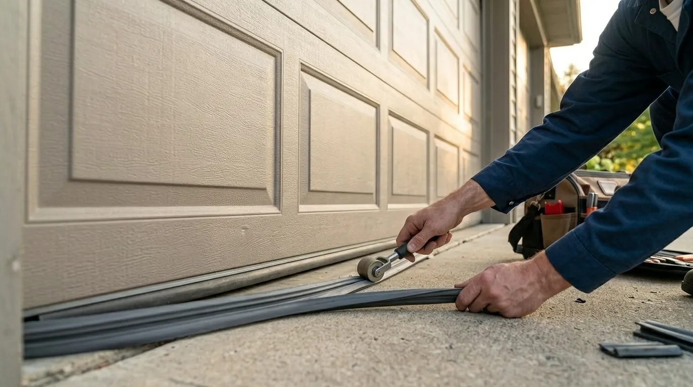 Carriage style garage door